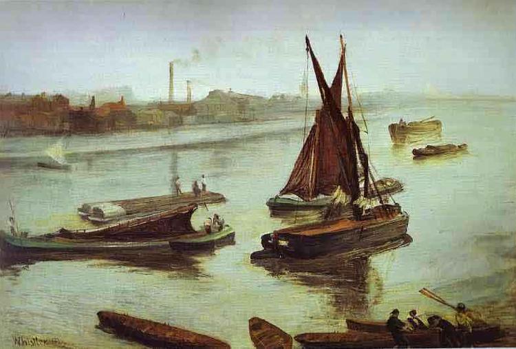 James Abbott Mcneill Whistler Old Battersea Beach